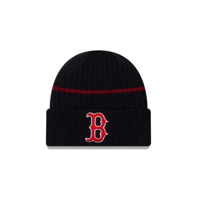 Blue Boston Red Sox Hat - New Era MLB Sport Knit Beanie USA7021953